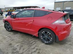 HONDA CR-Z EX 2014 red  hybrid engine JHMZF1D64ES002113 photo #3