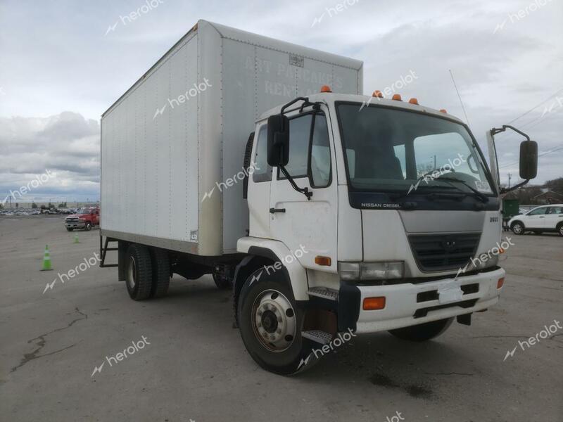 NISSAN DIESEL UD2600 2008 white tilt cab diesel JNAPA81H08AN70023 photo #1