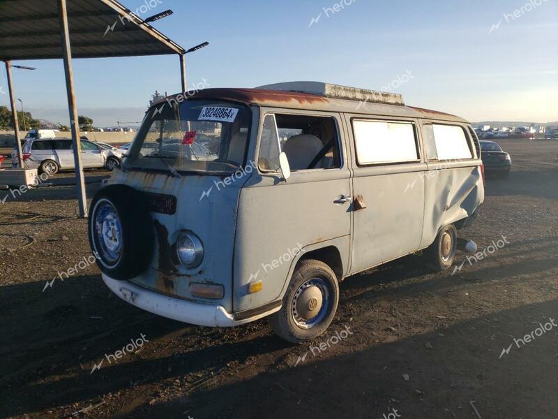 VOLKSWAGEN BUS 1971 blue   2312119926 photo #1