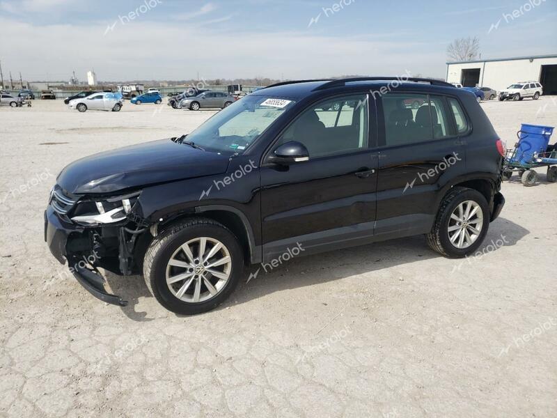 VOLKSWAGEN TIGUAN LIM 2018 black  gas WVGBV7AX0JK005876 photo #1