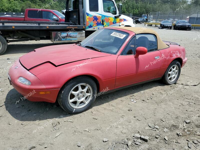 MAZDA MIATA 1994 red  gas JM1NA3538R0501352 photo #1