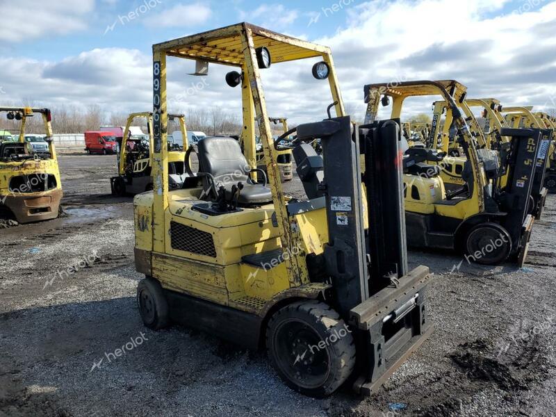 HYST FORKLIFT 1998 yellow   D187V11907V photo #1