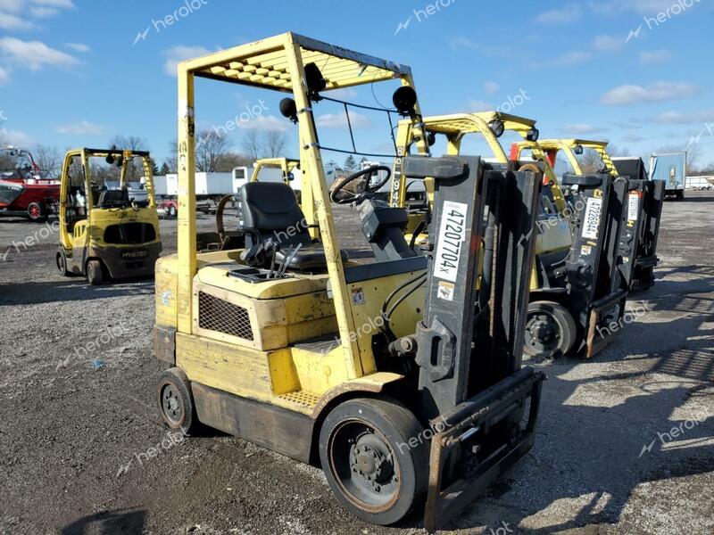 HYST FORKLIFT 2003 yellow   D187V28182A photo #1