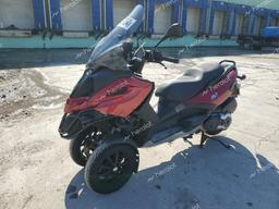 PIAGGIO MP3 500 2009 red motor sc gas ZAPM610X295001720 photo #3