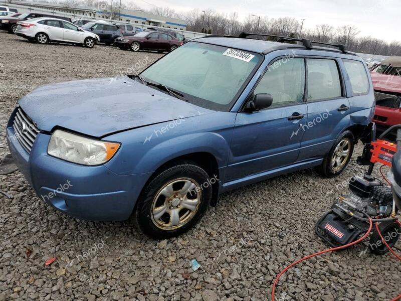 SUBARU FORESTER 2 2007 blue  gas JF1SG63657H708785 photo #1