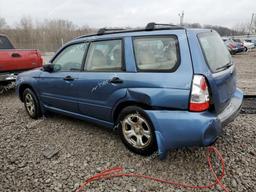 SUBARU FORESTER 2 2007 blue  gas JF1SG63657H708785 photo #3