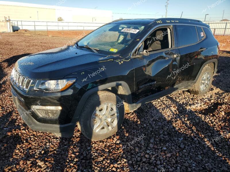 JEEP COMPASS SP 2019 black  gas 3C4NJCAB8KT685603 photo #1