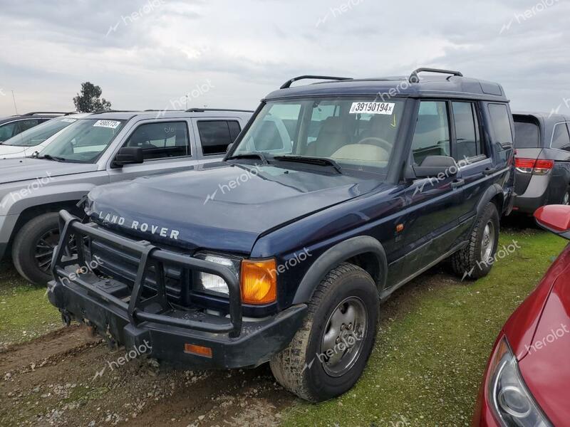 LAND ROVER DISCOVERY 2001 blue  gas SALTY12441A708512 photo #1