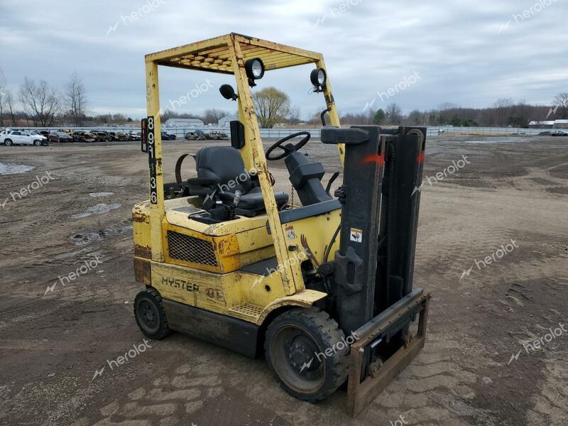 HYST FORKLIFT 2002 yellow   D187V26940Z photo #1