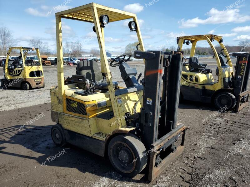 HYST FORKLIFT 2004 yellow   D187V32398B photo #1