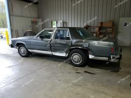 FORD LTD CROWN 1986 gray sedan 4d gas 2FABP43FXGX207055 photo #3