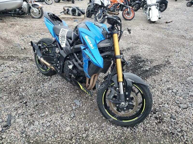 SUZUKI GSX-S750 M 2022 blue  gas JS1C533B5N7100214 photo #1