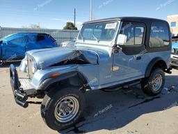 JEEP JEEP CJ7 1985 blue  gas 1JCCF87E5FT060082 photo #2