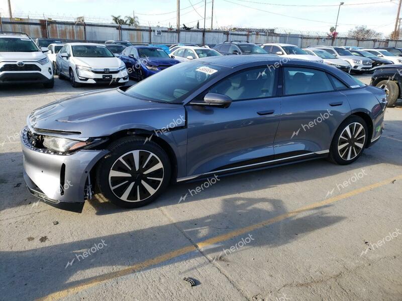 LUCID MOTORS AIR PURE 2023 gray  electric 50EA1PFA2PA009342 photo #1