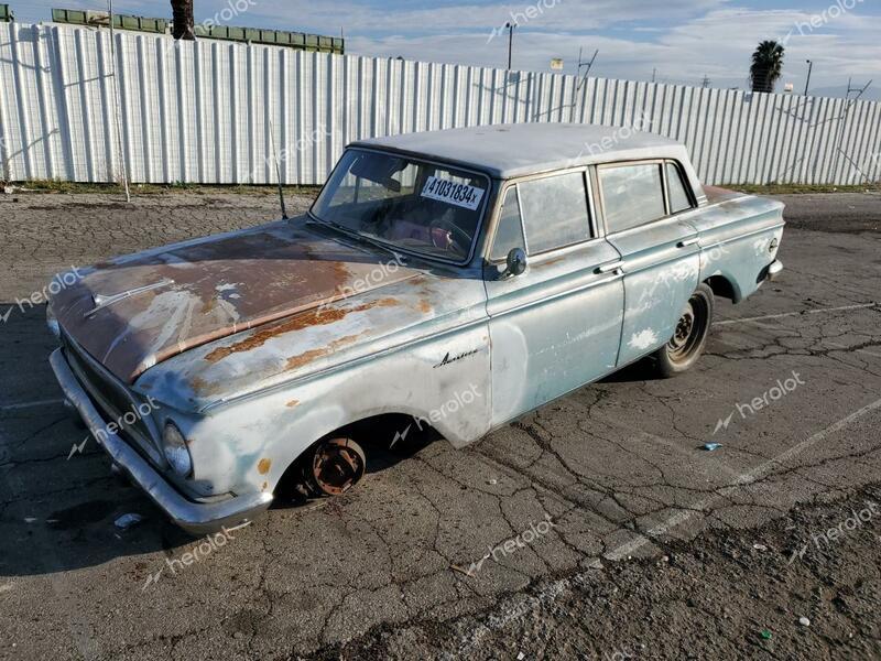 AMERICAN MOTORS RAMBLER 1963 blue   B539800 photo #1