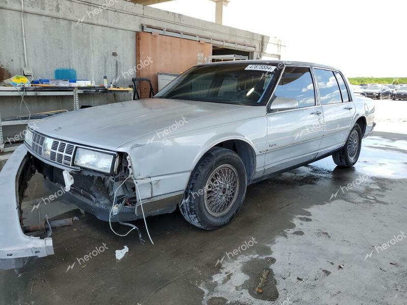 OLDSMOBILE 98 REGENCY 1990 silver  gas 1G3CX54C2L4338913 photo #1