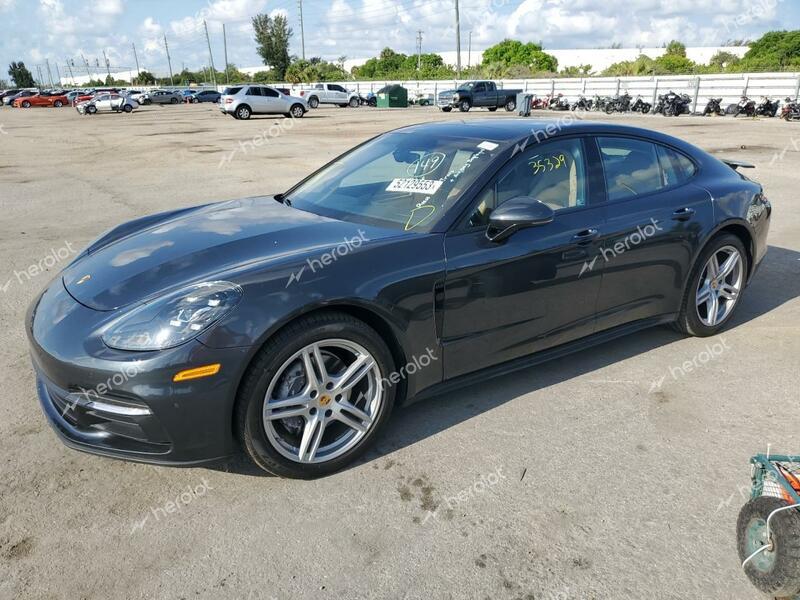 PORSCHE PANAMERA 4 2018 charcoal  gas WP0AA2A71JL109804 photo #1