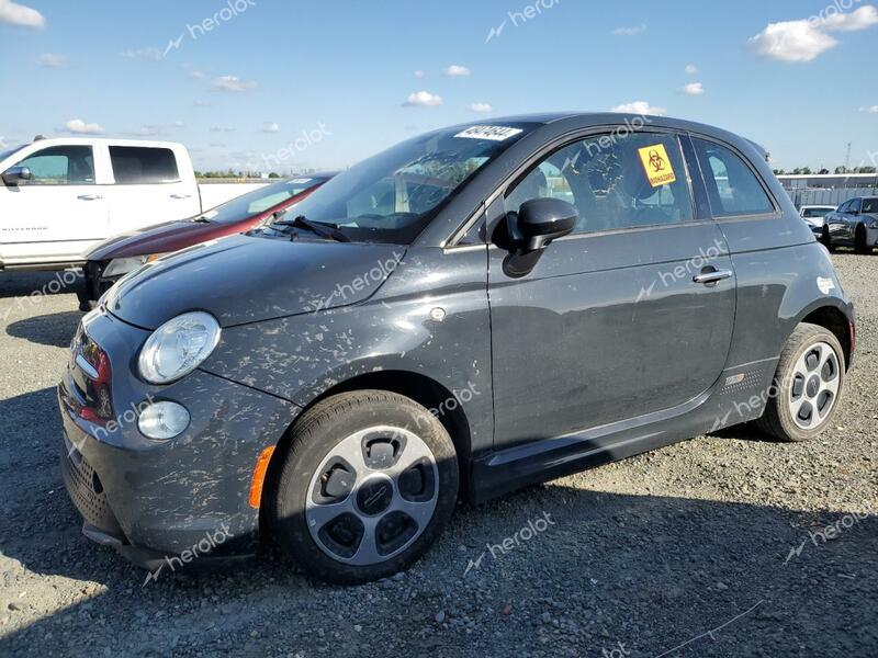 FIAT 500 ELECTR 2017 gray hatchbac electric 3C3CFFGE4HT514128 photo #1