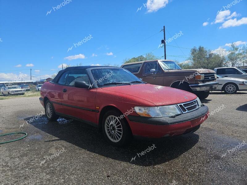 SAAB 900 SE 1995 red converti gas YS3DF78V5S7017890 photo #1