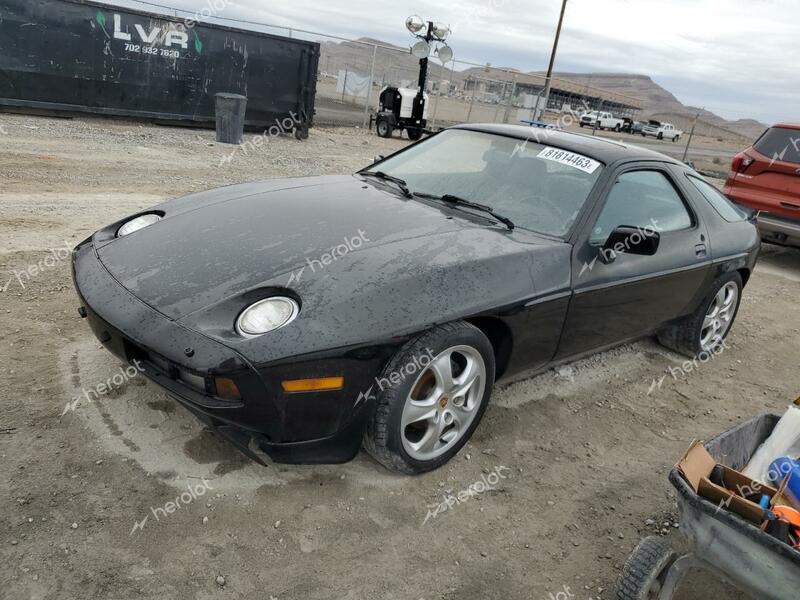 PORSCHE 928 1984 black  gas WP0JB0925ES862306 photo #1