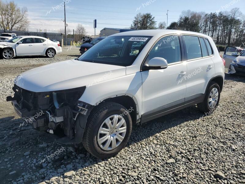 VOLKSWAGEN TIGUAN LIM 2018 white  gas WVGAV7AX6JK003349 photo #1