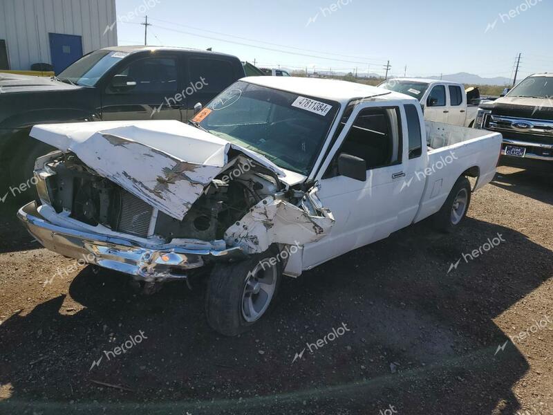 GMC S TRUCK S1 1986 white  gas 1GTCS14R1G8518734 photo #1