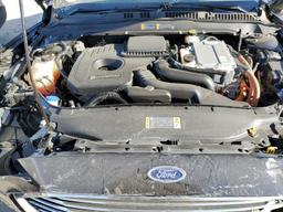 FORD FUSION SEL 2019 black  hybrid engine 3FA6P0MU2KR139025 photo #4