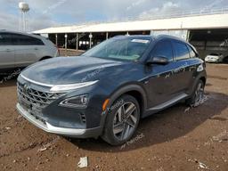 HYUNDAI NEXO LIMIT 2019 blue  hydrogen fuel cell KM8J84A6XKU002563 photo #2