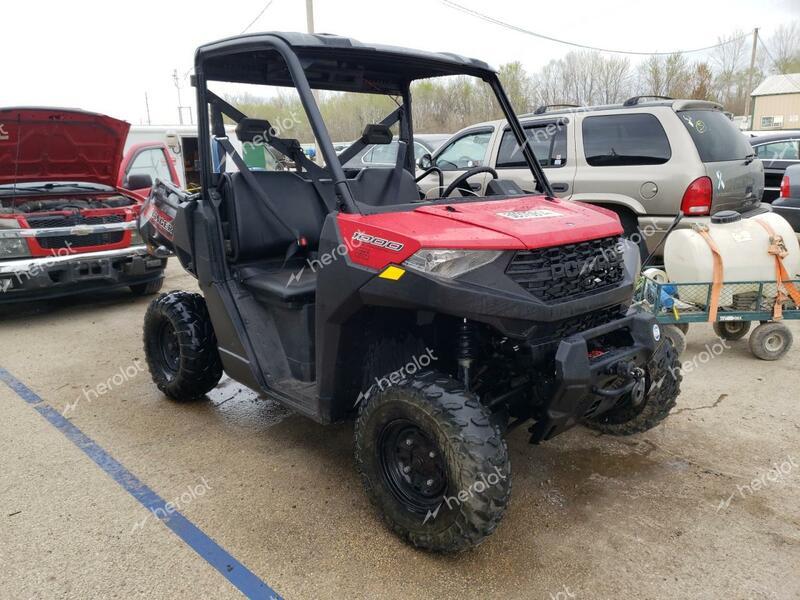 POLARIS RANGER 100 2020 red  gas 4XATAE99XL8882297 photo #1