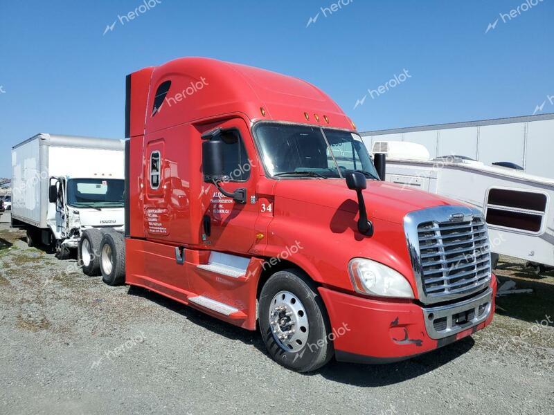 FREIGHTLINER CASCADIA 1 2015 red tractor diesel 3AKJGLD55FSGD2678 photo #1