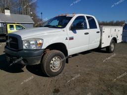 DODGE RAM 3500 S 2008 white crew cha diesel 3D6WH38A38G159419 photo #2