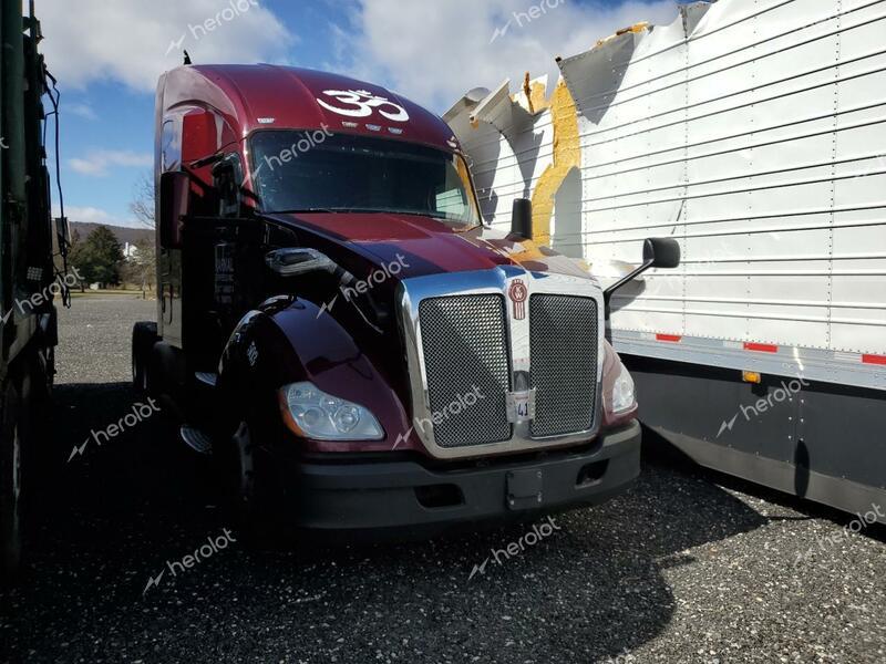 KENWORTH CONSTRUCTI 2019 purple  diesel 1XKYD49X5KJ241116 photo #1