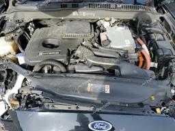 FORD FUSION SE 2018 black  hybrid engine 3FA6P0LU5JR116273 photo #4