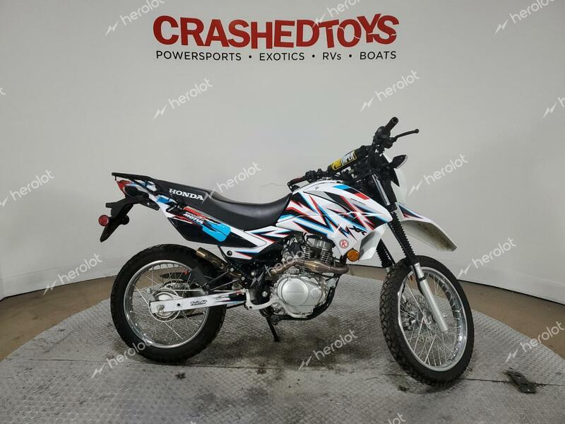 HONDA XR150L E 2023 white  gas 3H1KD1316PD005195 photo #1