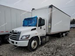 HINO 258/268 2021 white  diesel 5PVNJ8AV1M5T50273 photo #2