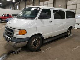 DODGE RAM VAN B2 2000 white  gas 2B6JB21Y9YK107335 photo #2