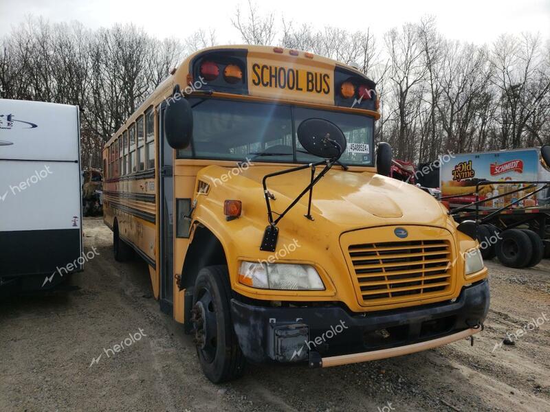 BLUE BIRD SCHOOL BUS 2009 yellow bus diesel 1BAKDCPH19F263371 photo #1