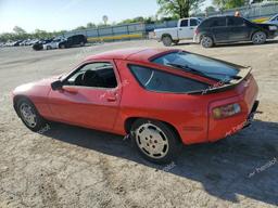 PORSCHE 928 S 1985 red  gas WP0JB0922FS860532 photo #3