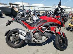 DUCATI MULTISTRAD 2015 red road/str gas ZDM12BWWXFB003544 photo #2