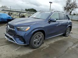 MERCEDES-BENZ GLE 450E 4 2024 blue  hybrid engine 4JGFB4GB9RB120170 photo #2