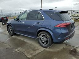 MERCEDES-BENZ GLE 450E 4 2024 blue  hybrid engine 4JGFB4GB9RB120170 photo #3