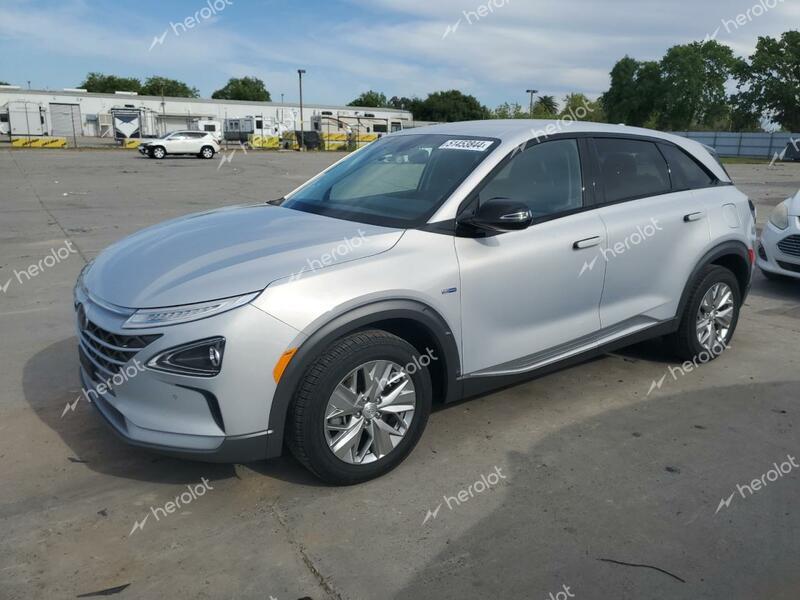 HYUNDAI NEXO BLUE 2020 silver  hydrogen fuel cell KM8J74A69LU006933 photo #1