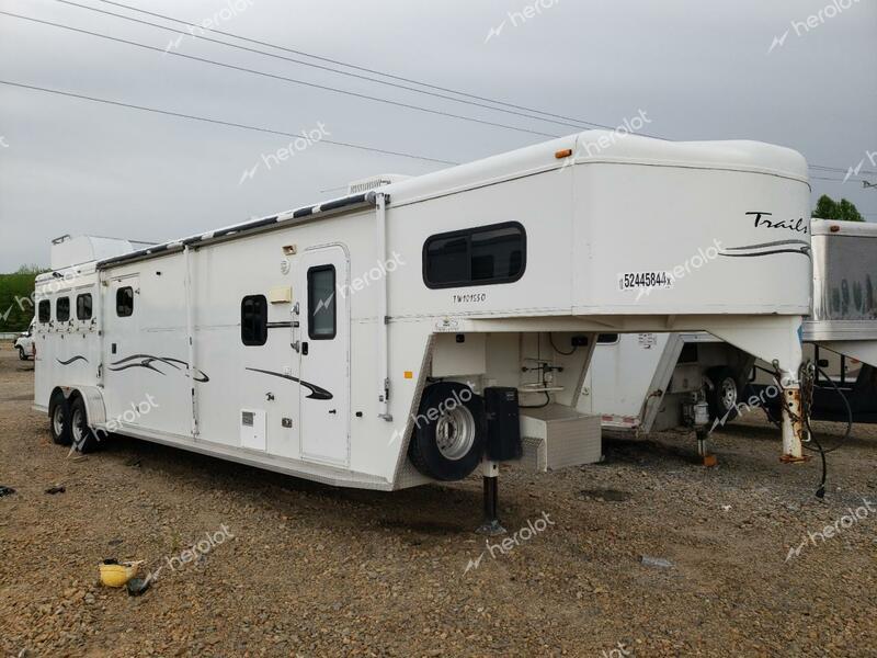 TRAIL KING HORSE TRLR 2007 white   49SH739247P029886 photo #1