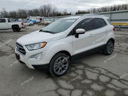 FORD ECOSPORT T 2019 white  gas MAJ6S3KL0KC252917 photo #2