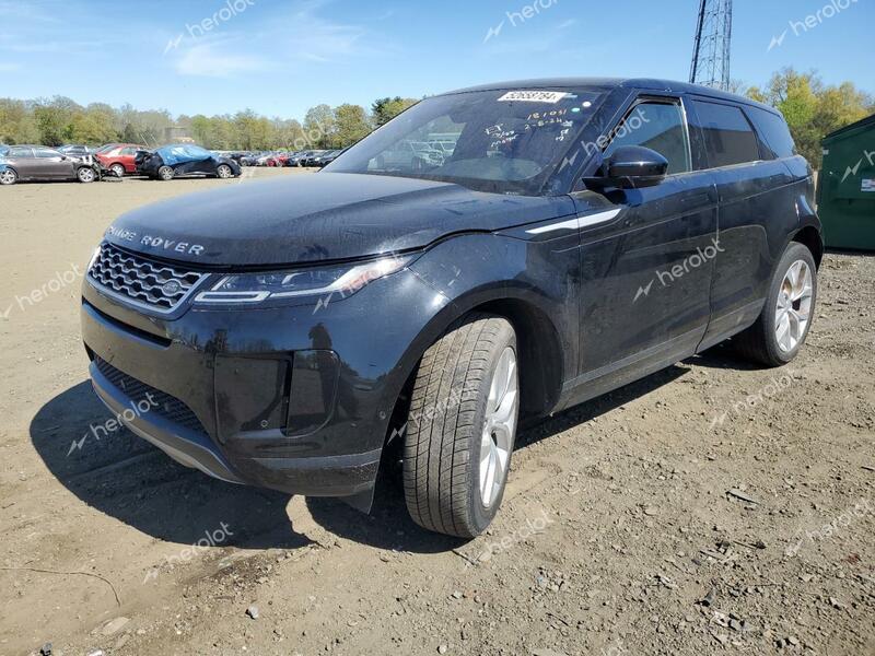 LAND ROVER RANGE ROVE 2020 black  gas SALZP2FX6LH077473 photo #1