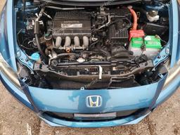 HONDA CR-Z EX 2015 blue  hybrid engine JHMZF1D63FS001455 photo #4