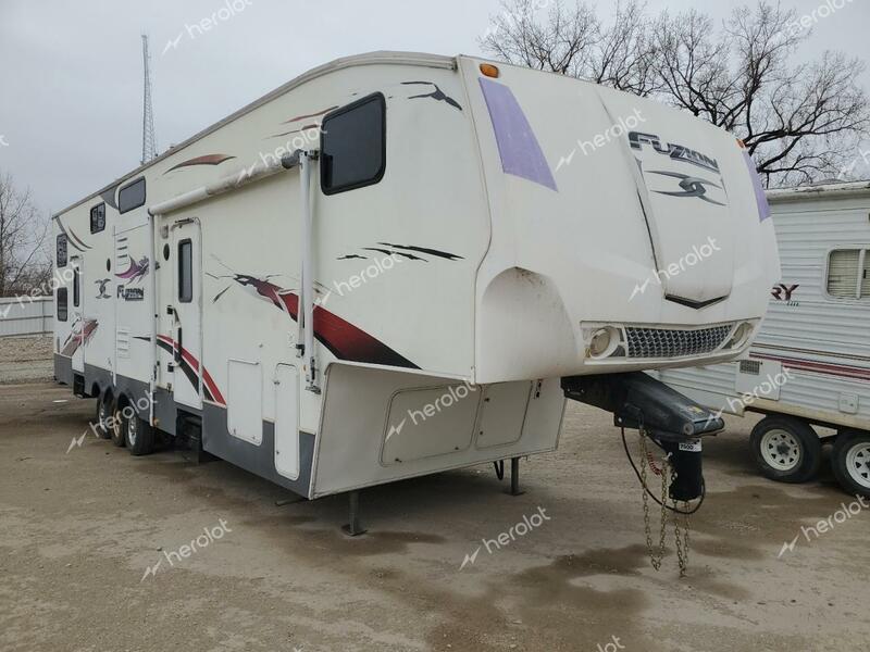 KEYSTONE TRAILER 2008 two tone   4YDF393298F810445 photo #1