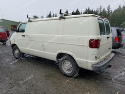 DODGE RAM VAN B2 2003 white  gas 2D7JB21Y43K521133 photo #3