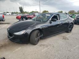 MASERATI GHIBLI 2015 black sedan 4d gas ZAM57XSA2F1129789 photo #2