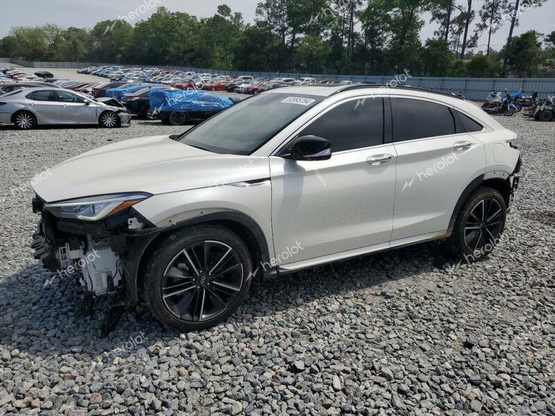 INFINITI QX55 LUXE 2022 white  gas 3PCAJ5J30NF105878 photo #1